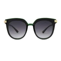 Cat-eye Green Sunglasses