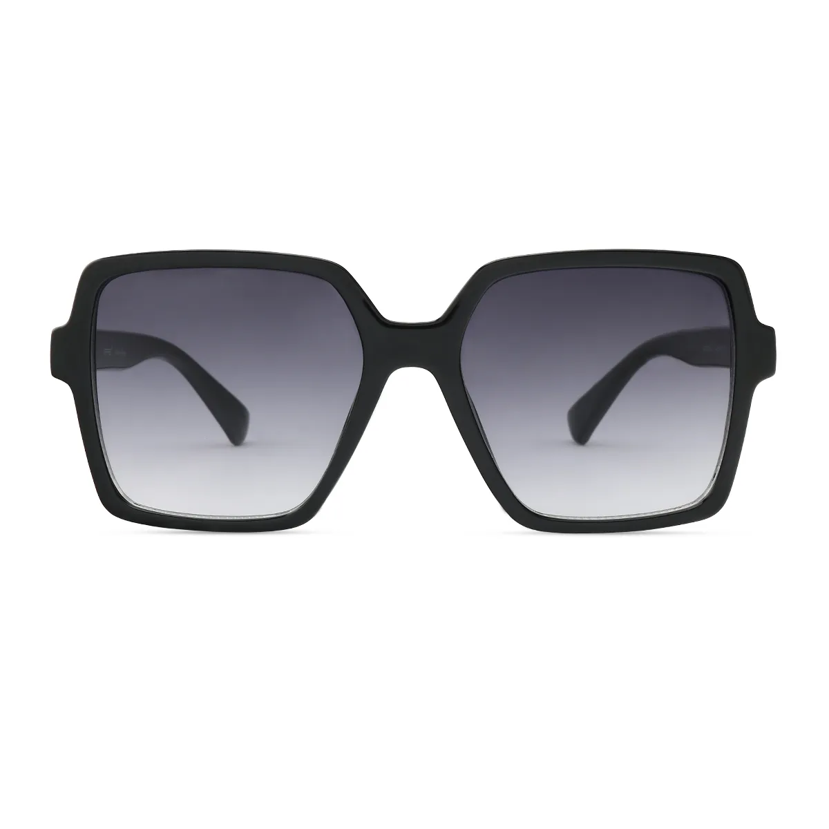 Square Black Sunglasses