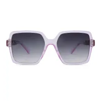Square Gradient Gray Sunglasses