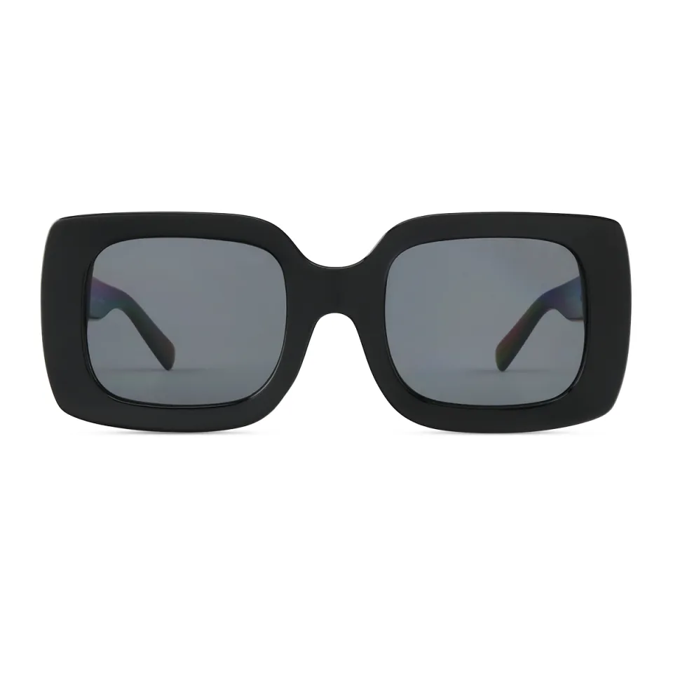 Square Black Sunglasses