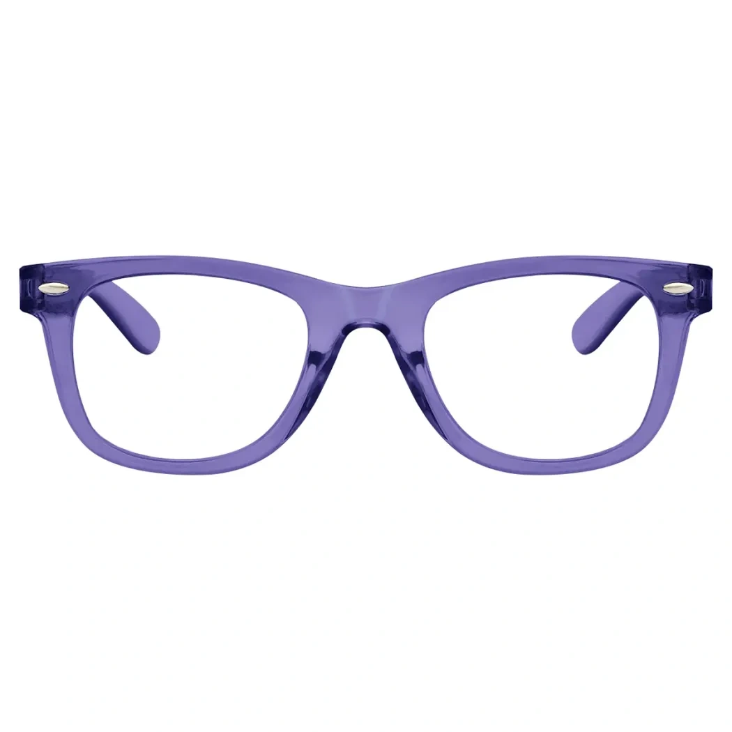 Square Purple Reading Glasses