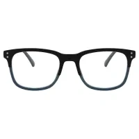 Square Blue Reading Glasses