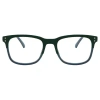 Square Blue Reading Glasses