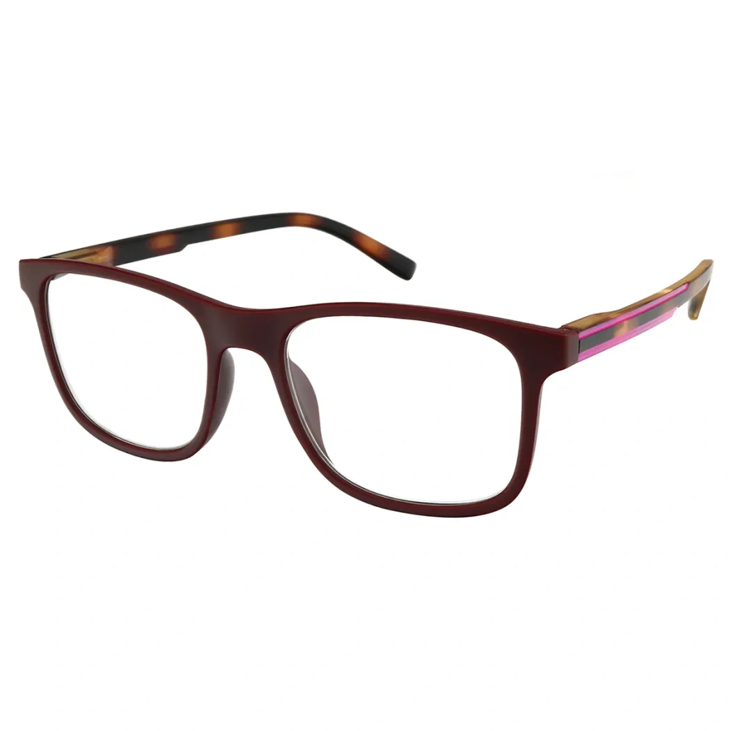 Square Brown Reading Glasses