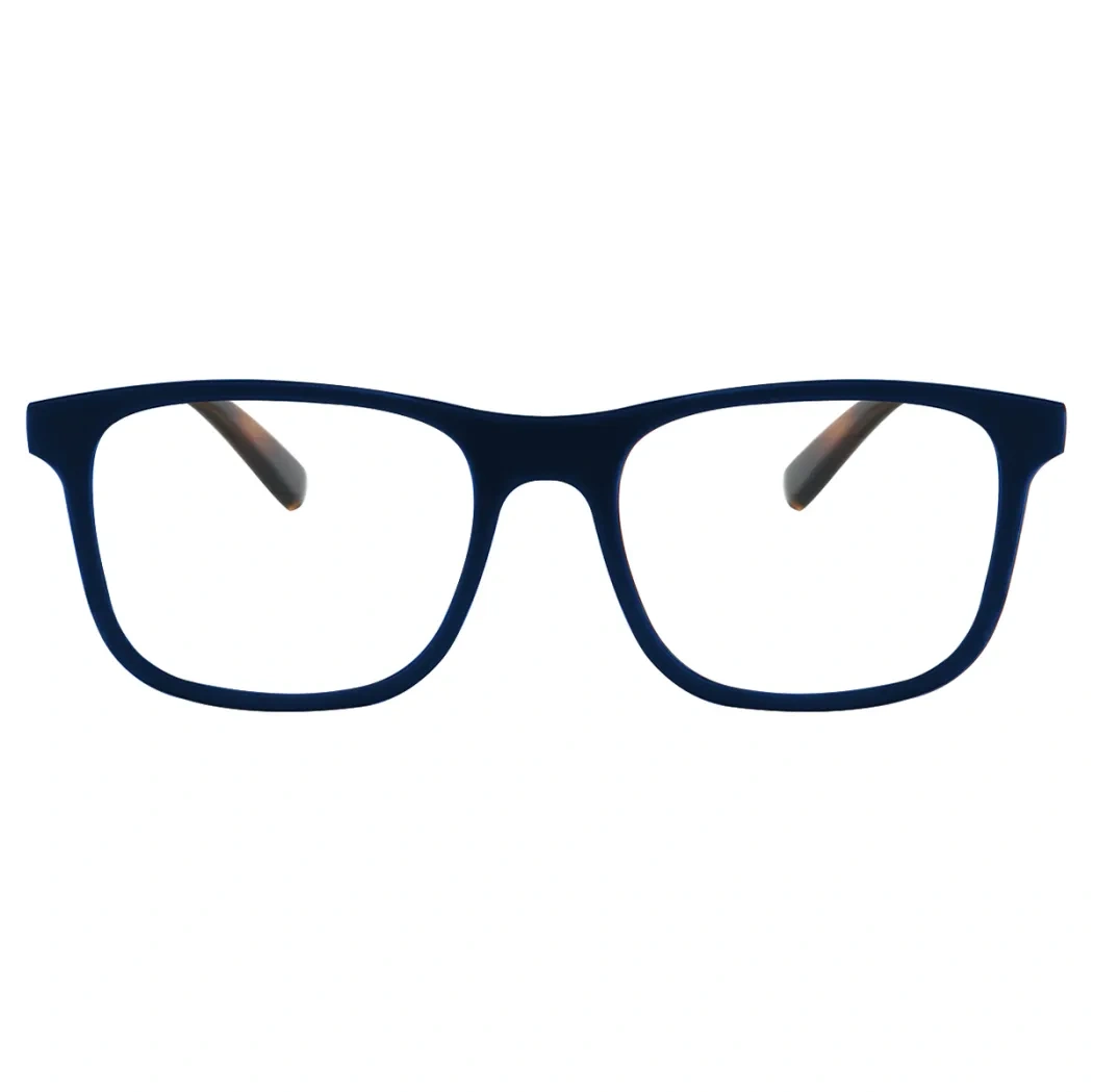 Square Blue Reading Glasses