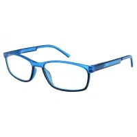 Rectangle Blue Reading Glasses