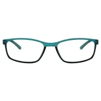 Rectangle Green Reading Glasses