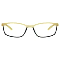 Rectangle Gradient Yellow Reading Glasses