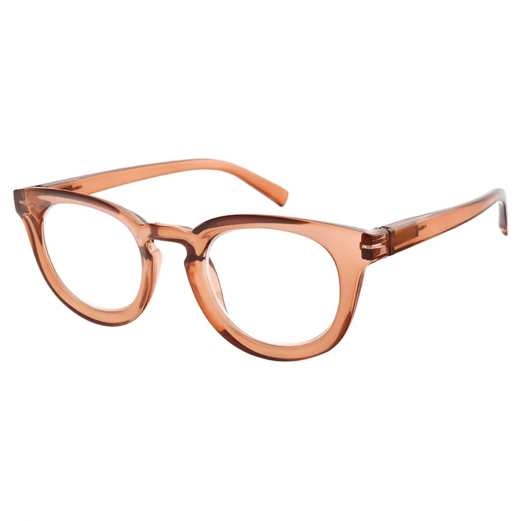 Cat-eye Brown Reading Glasses