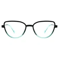 Cat-eye Blue Reading Glasses