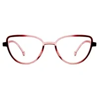 Cat-eye Red Reading Glasses