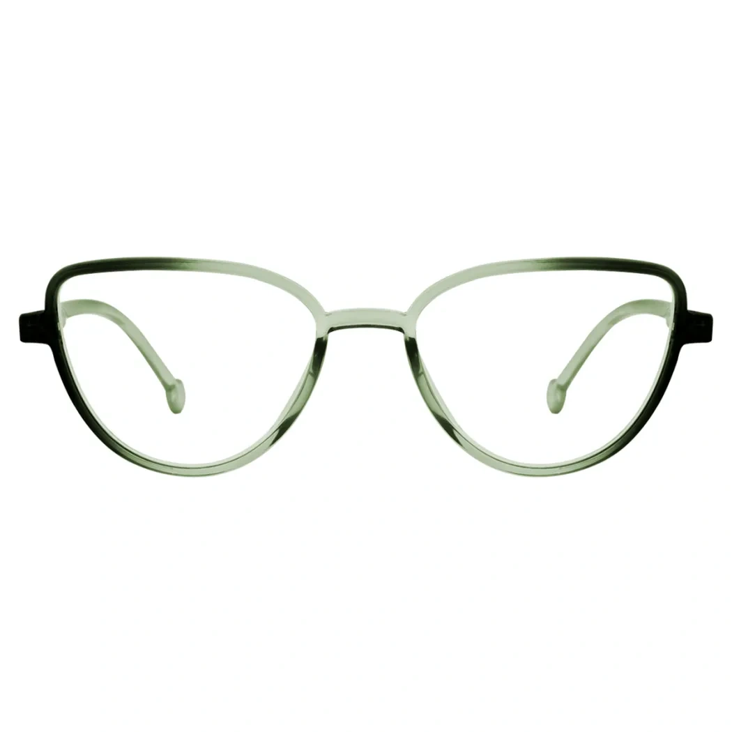Cat-eye Green Reading Glasses