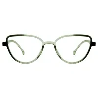 Cat-eye Green Reading Glasses