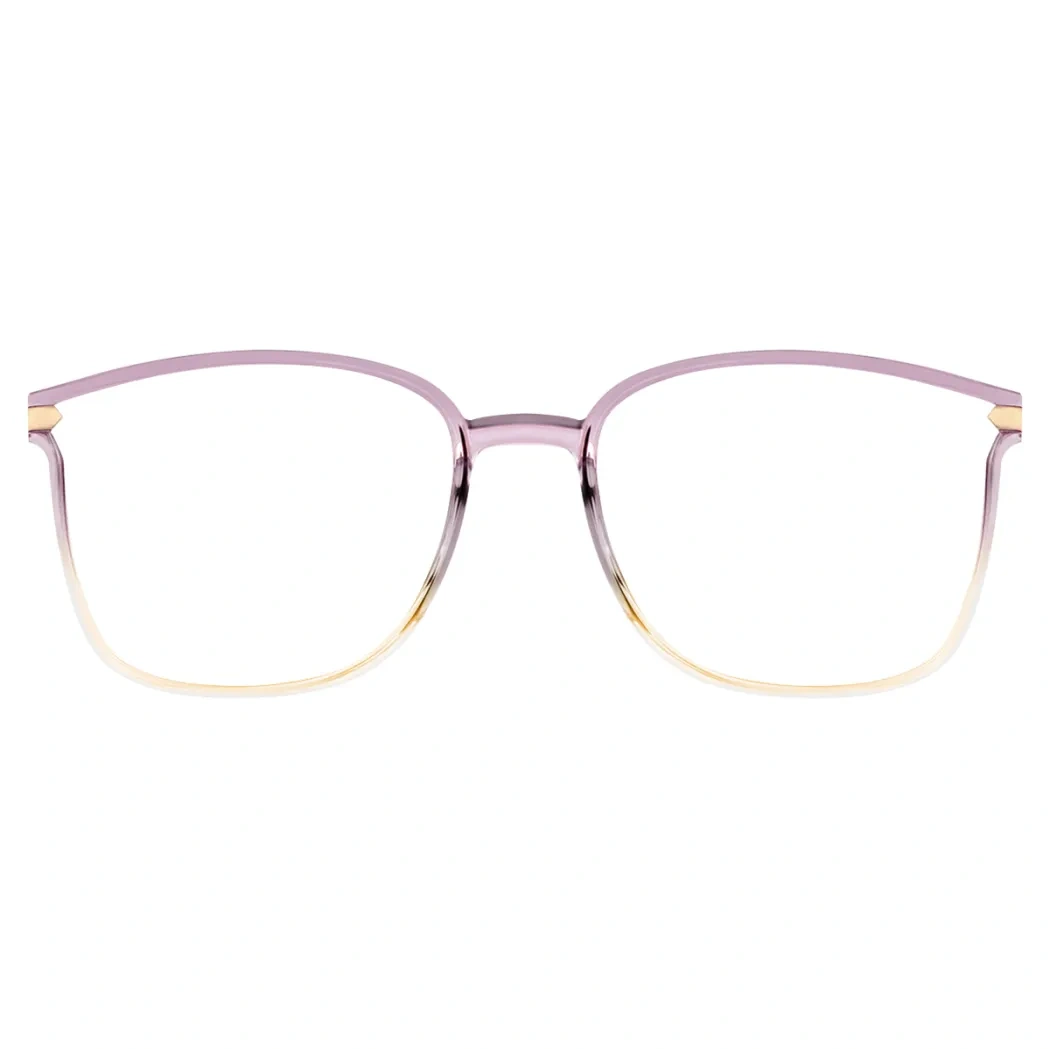Square Purple Reading Glasses