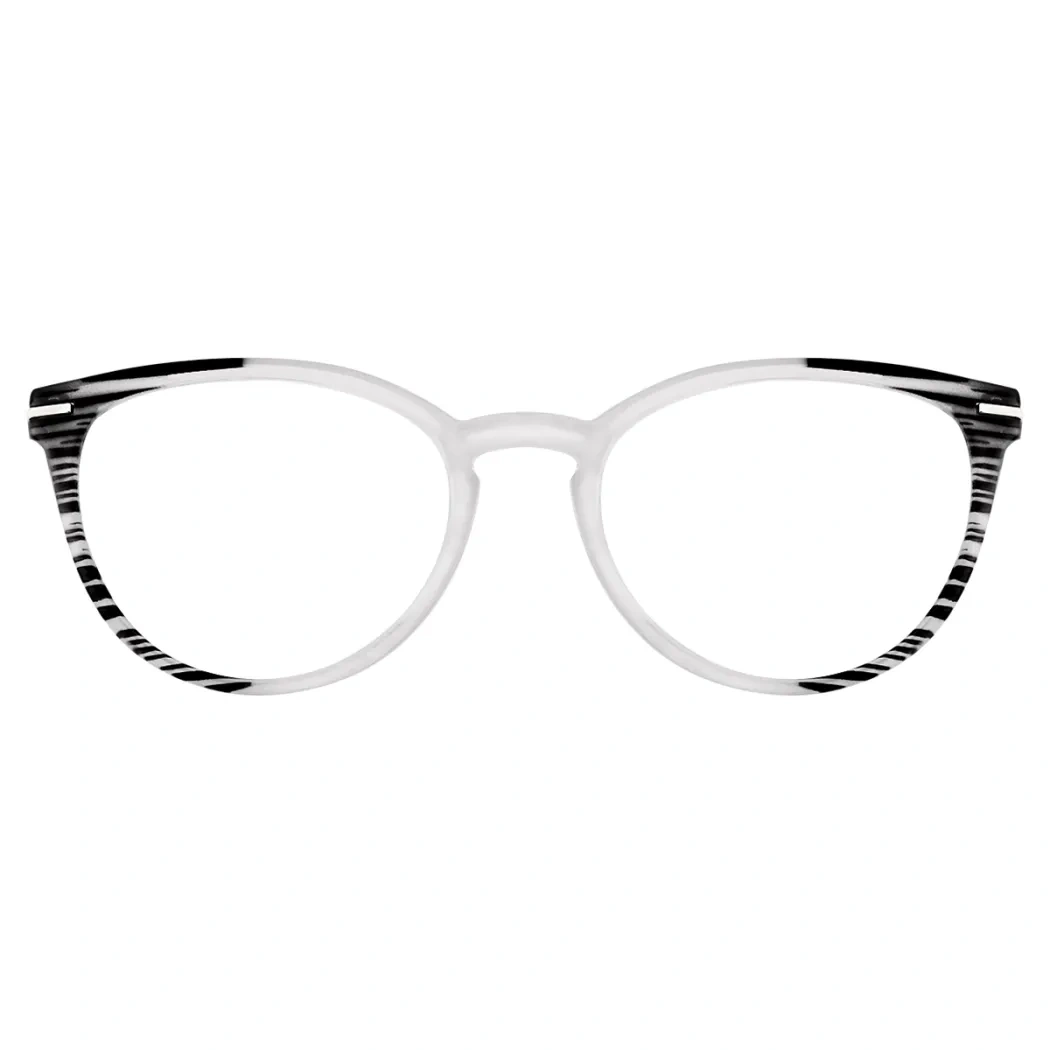 Cat-eye Grey Reading Glasses