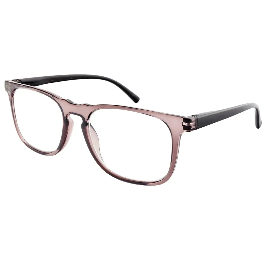 Square Purple Reading Glasses