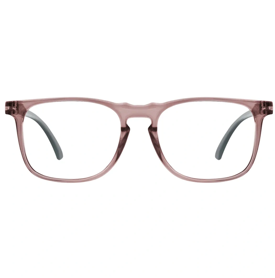 Square Purple Reading Glasses