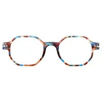 Geometric Tortoiseshell Reading Glasses