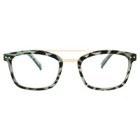 Aviator Green Reading Glasses