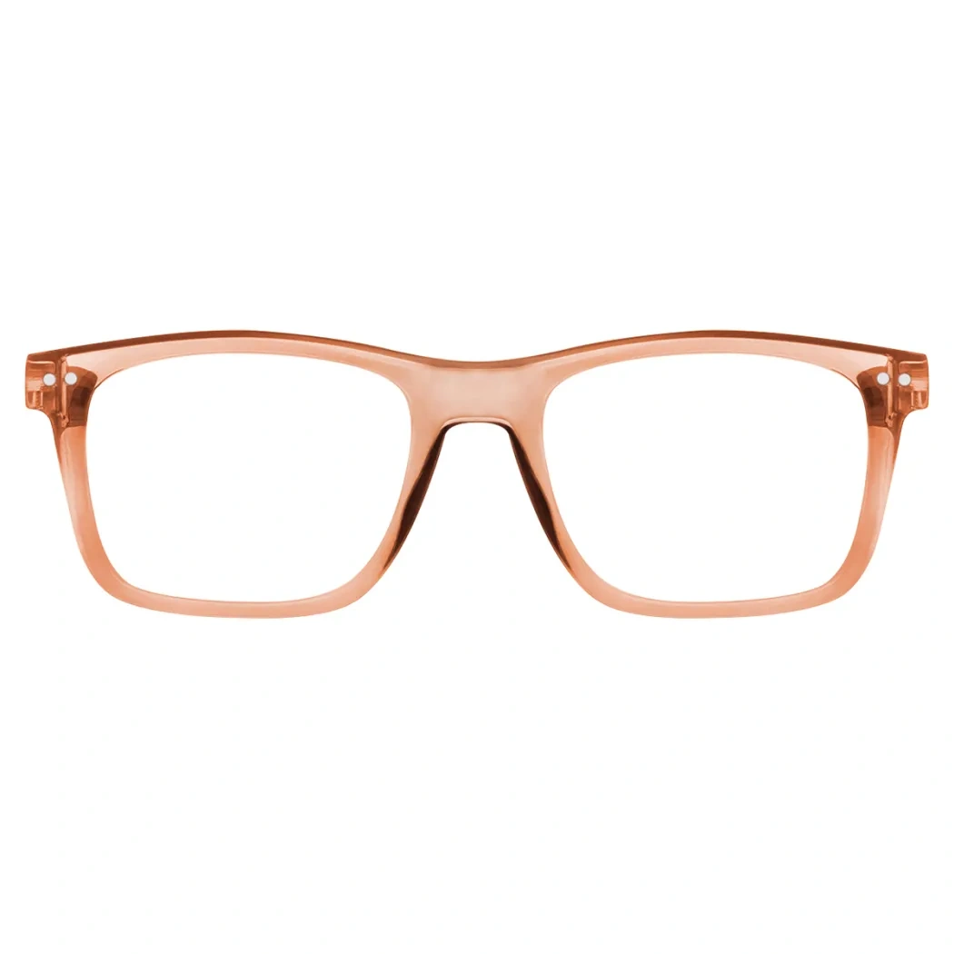 Square Brown Reading Glasses