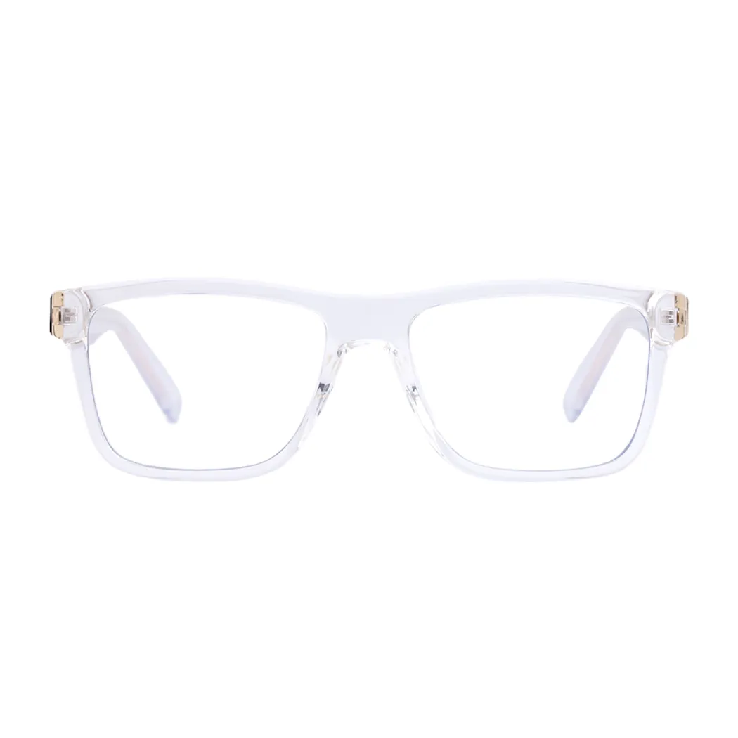 Rectangle Clear Eyeglasses