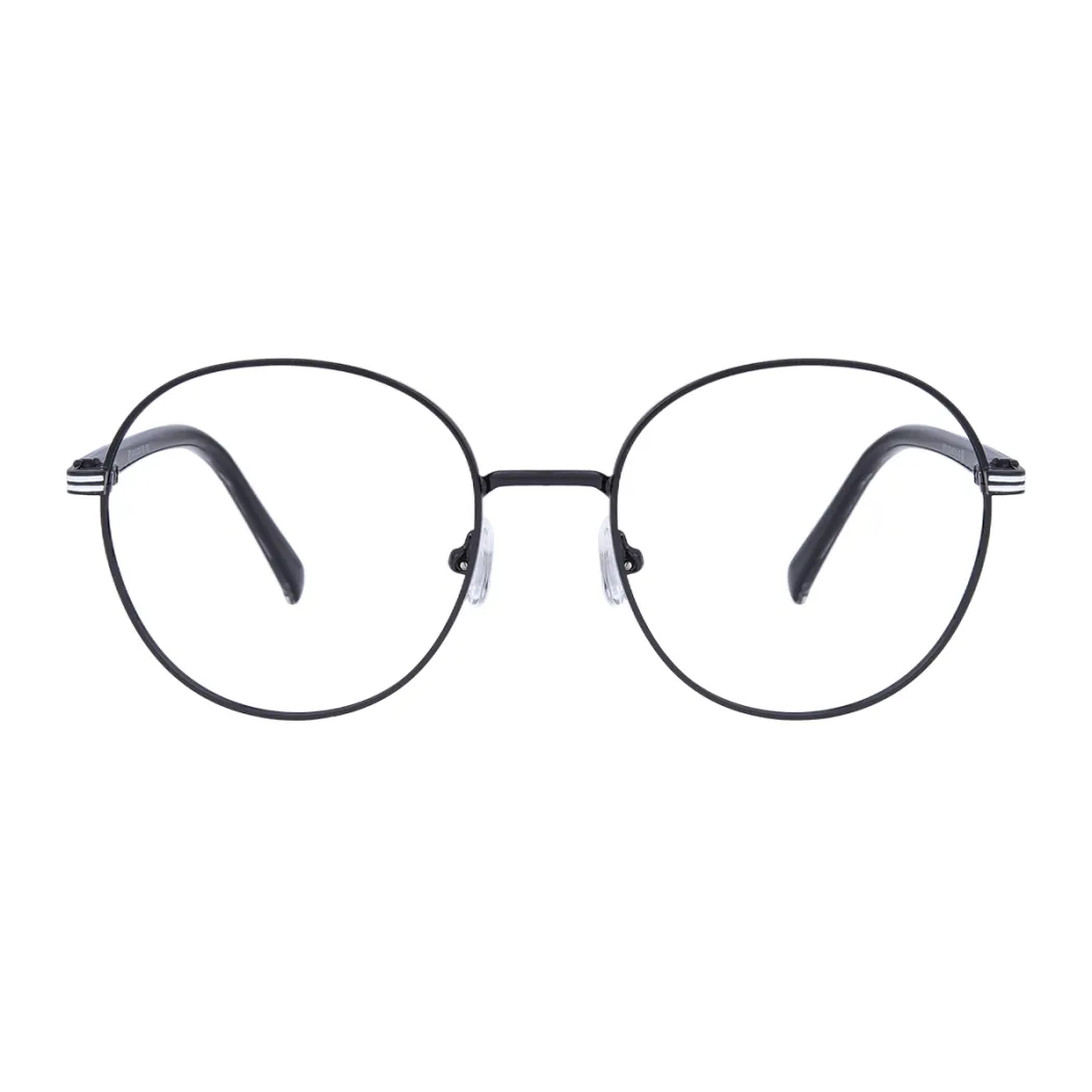 Round Black Eyeglasses
