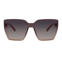 Square Light Brown Sunglasses
