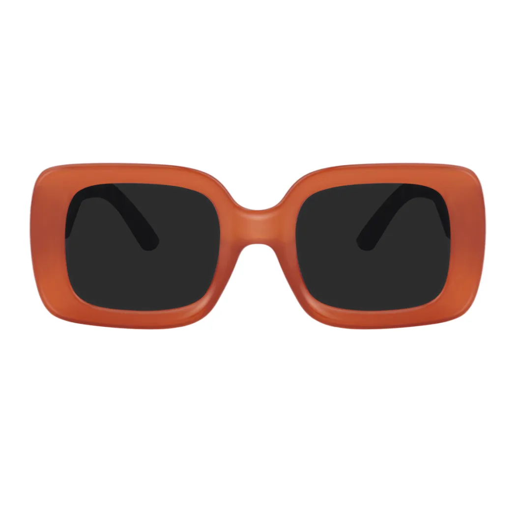 Square Red Sunglasses