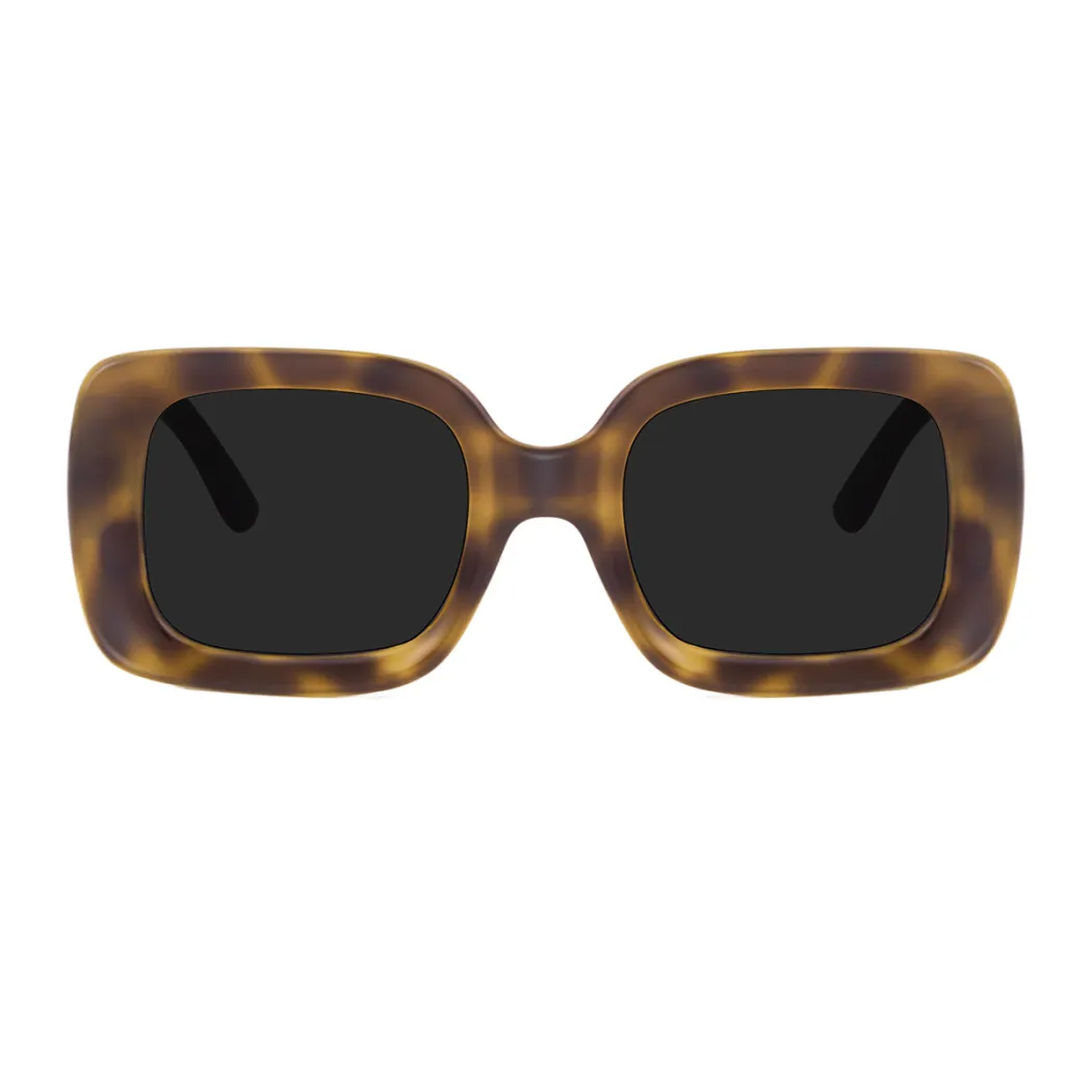 Square Tortoiseshell Sunglasses