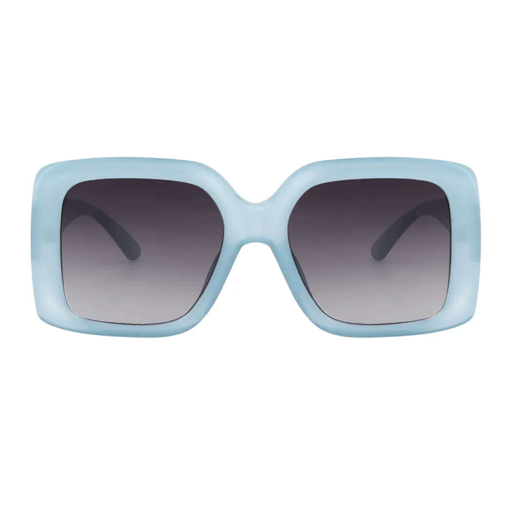 Square Blue Sunglasses