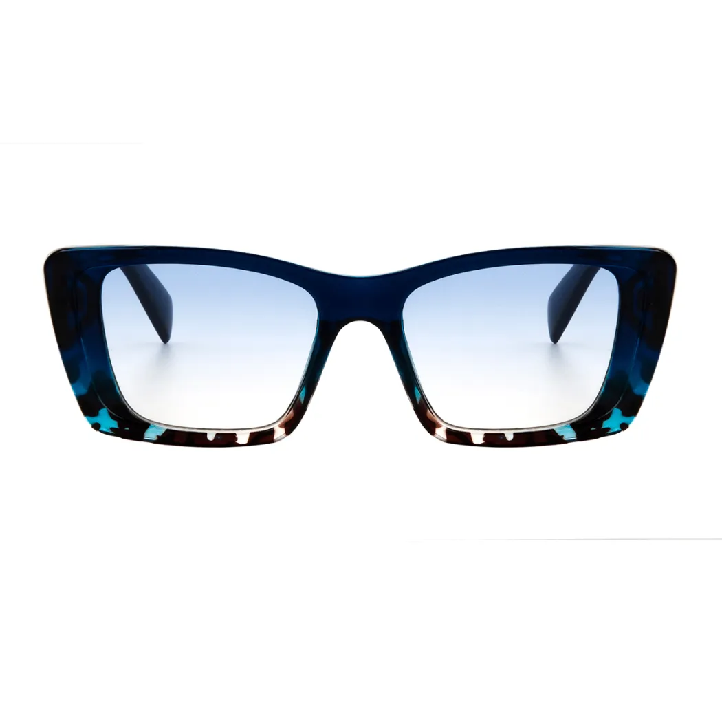 Square Blue Sunglasses