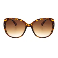Oval Tortoiseshell Sunglasses