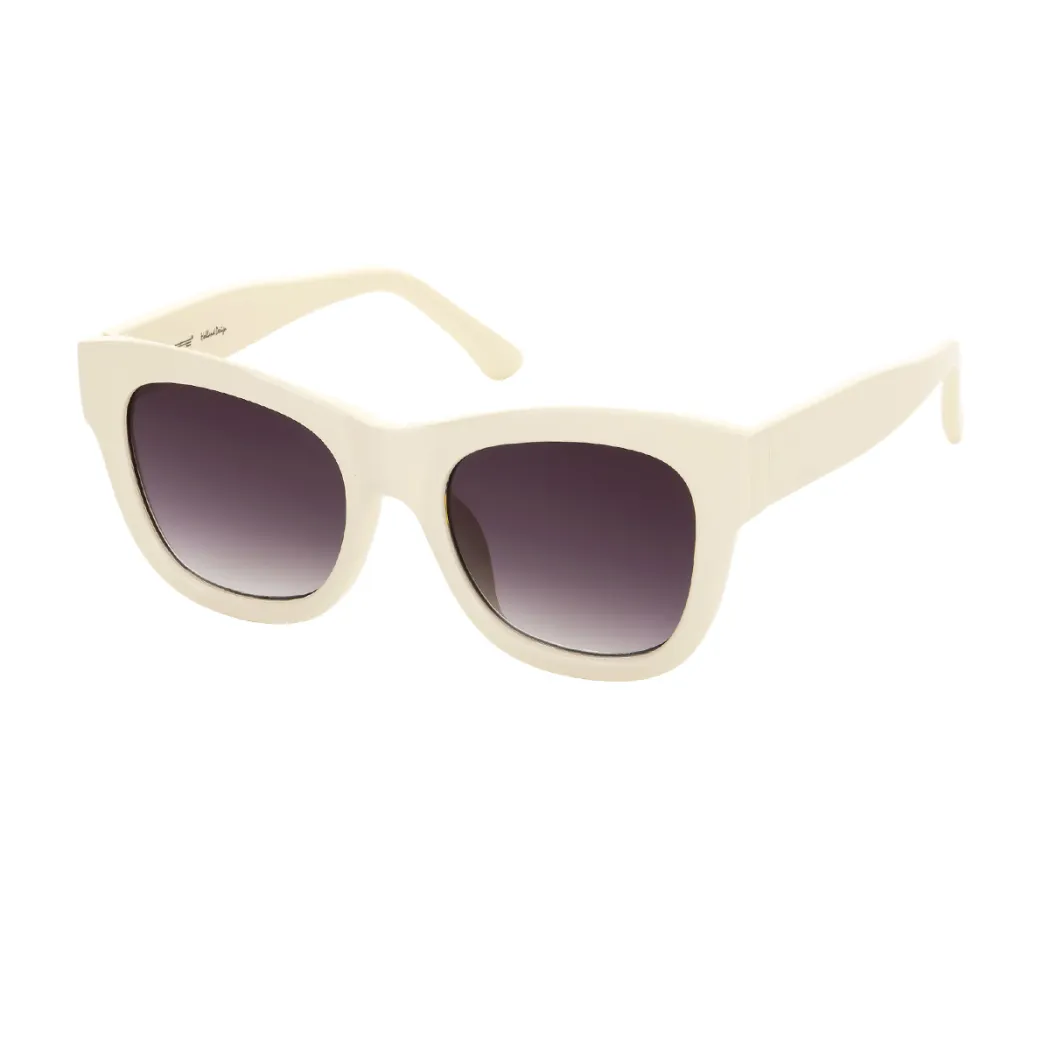 Square Cream Sunglasses