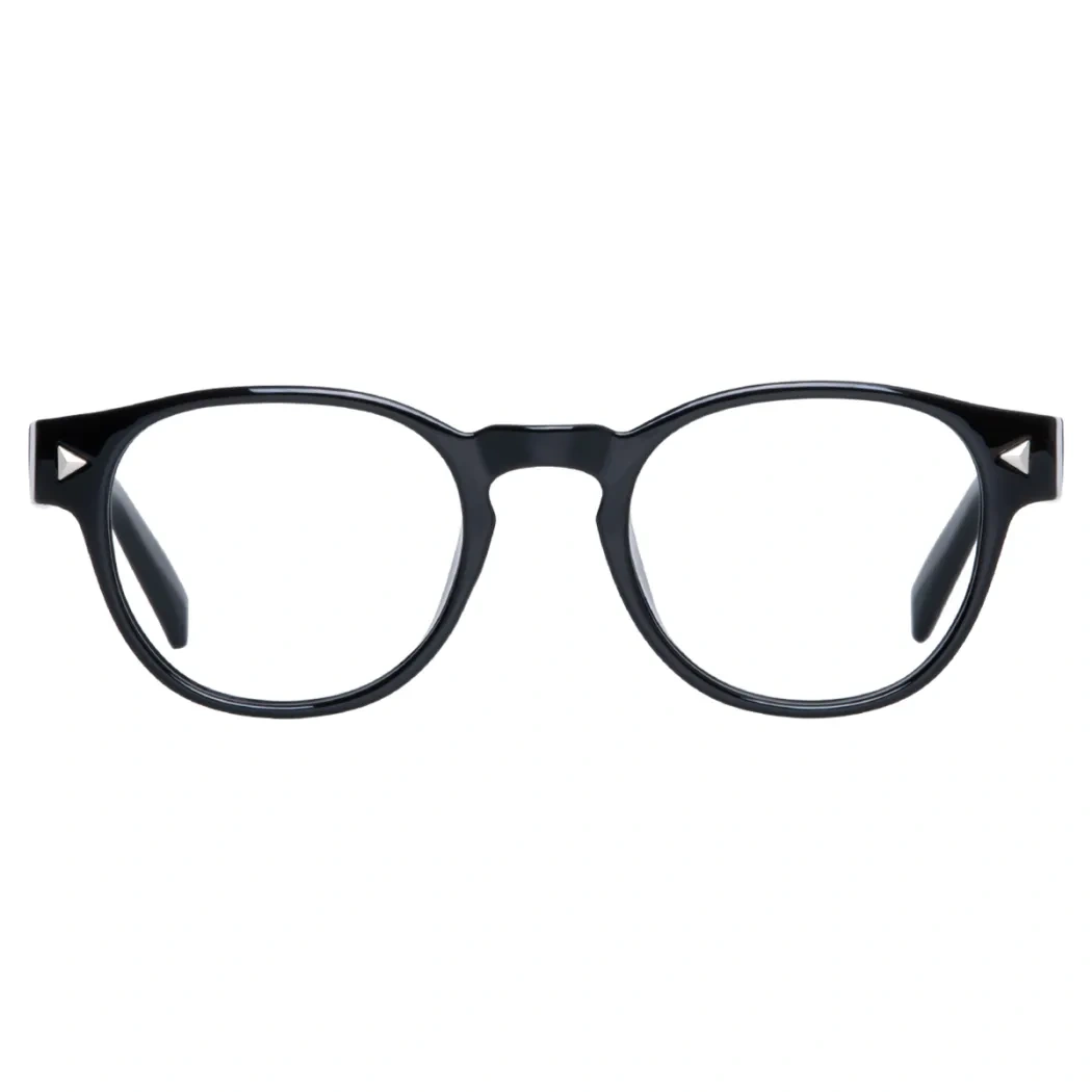 Round Black Reading Glasses