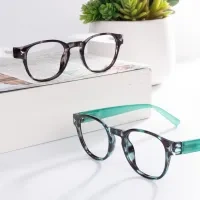 Round Tortoiseshell Reading Glasses