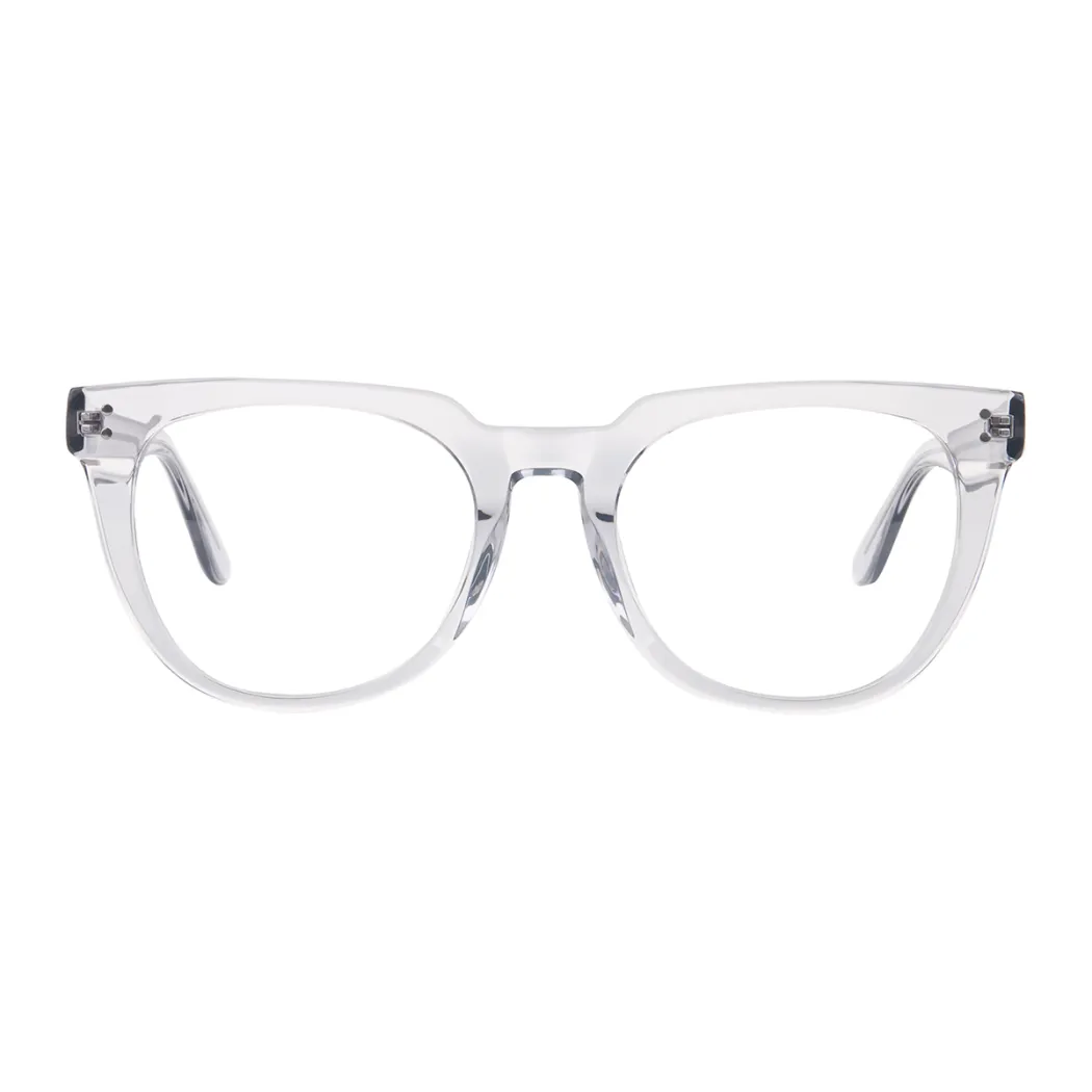 Square Clear Eyeglasses