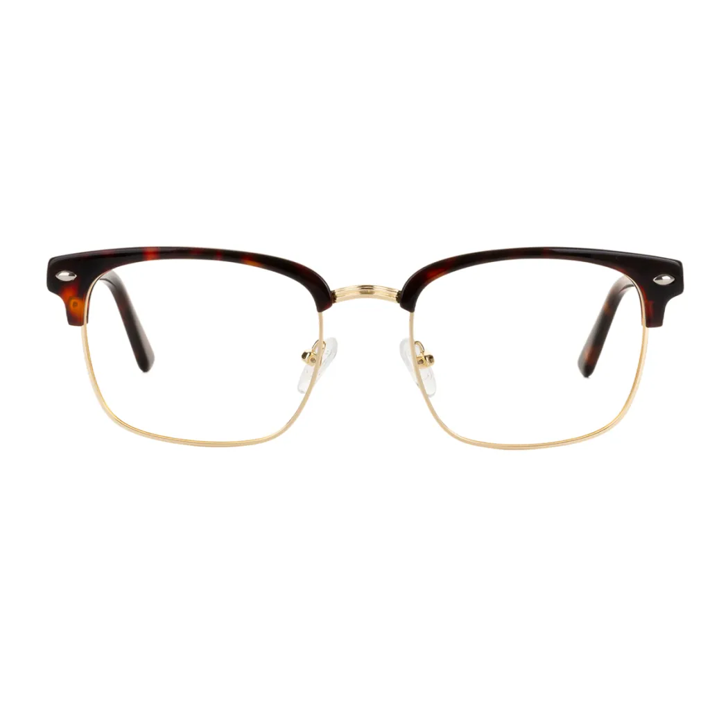 Rectangle Ruby Tortoiseshell/Gold Eyeglasses