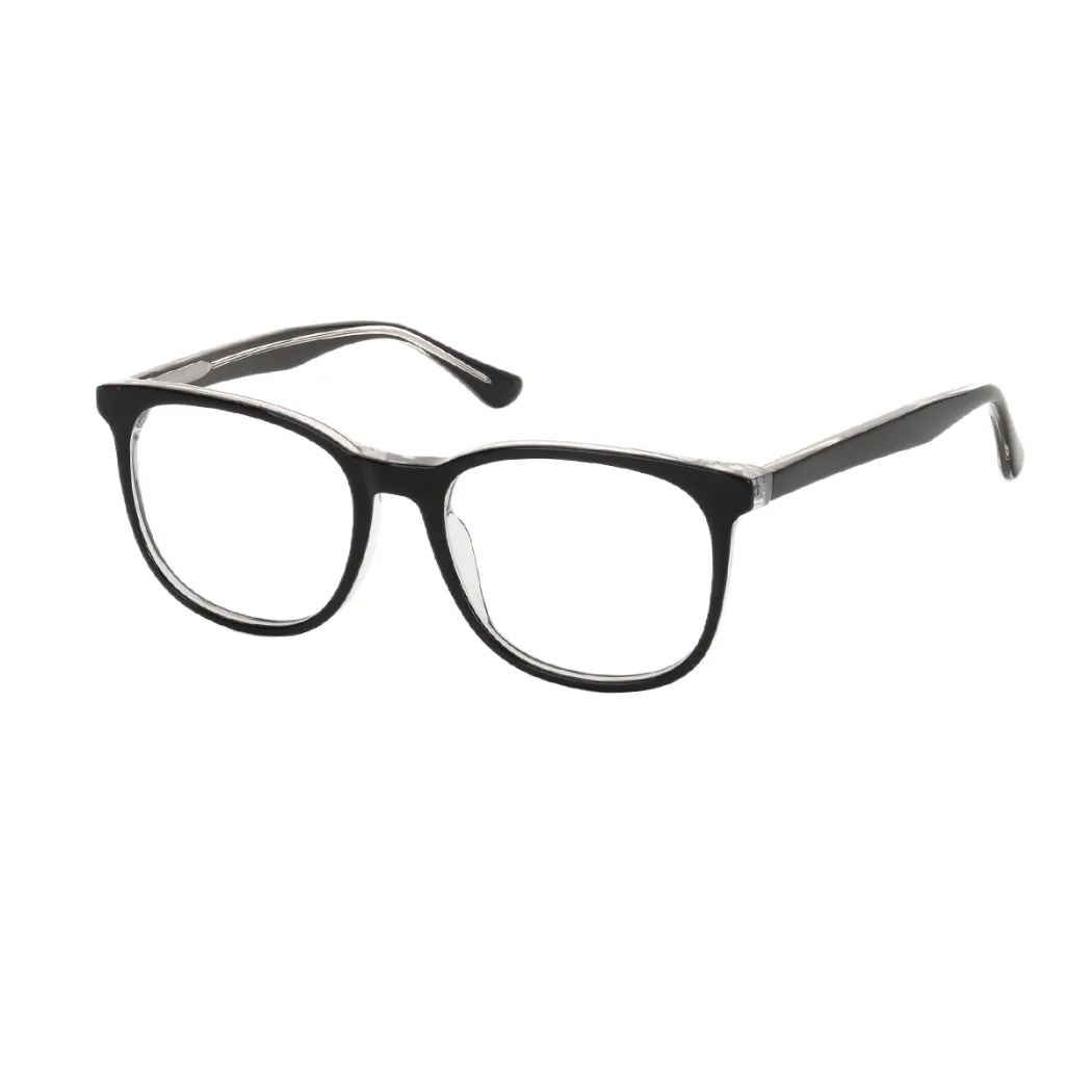 Square Black Eyeglasses