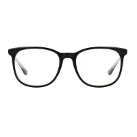 Square Black Eyeglasses