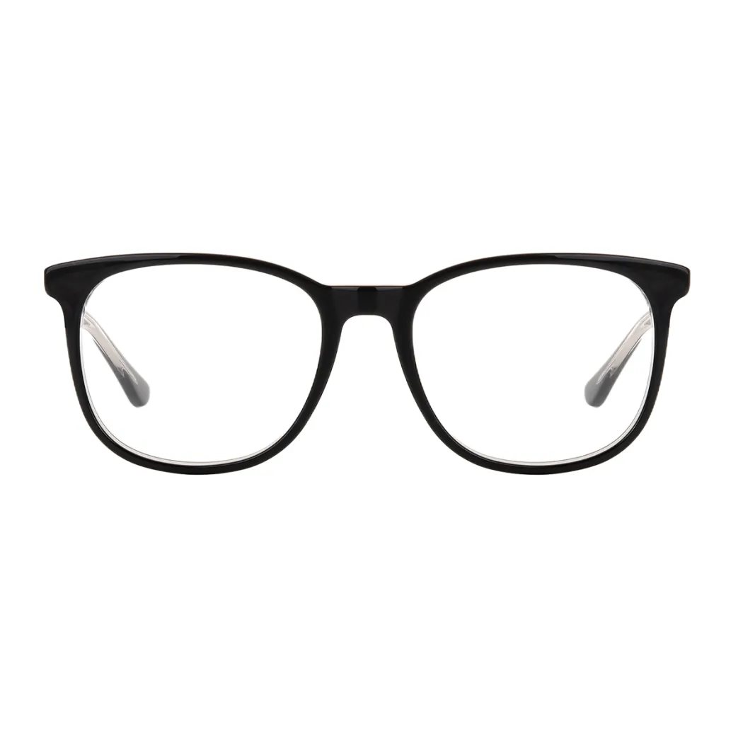 Square Black Eyeglasses