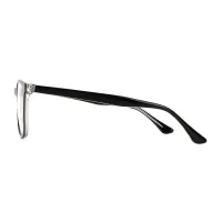 Square Black Eyeglasses