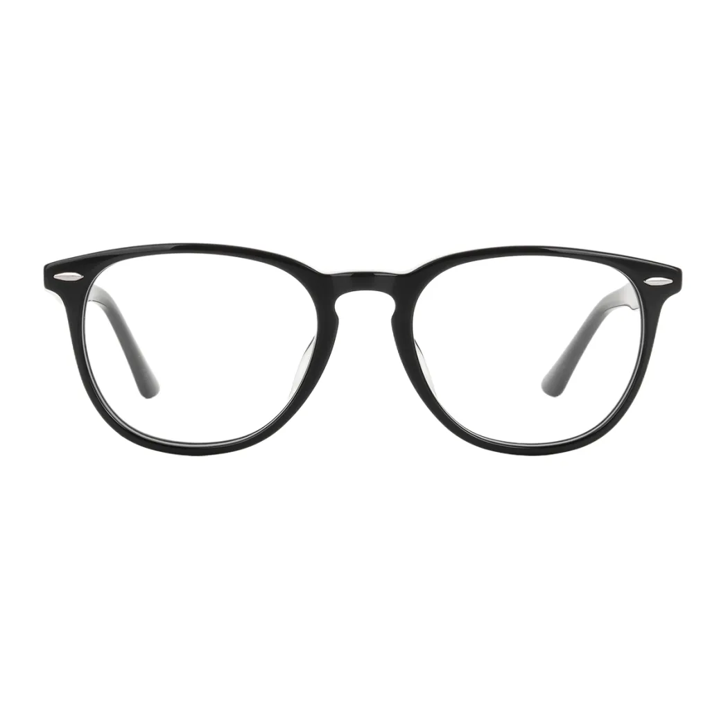 Rectangle Black Eyeglasses