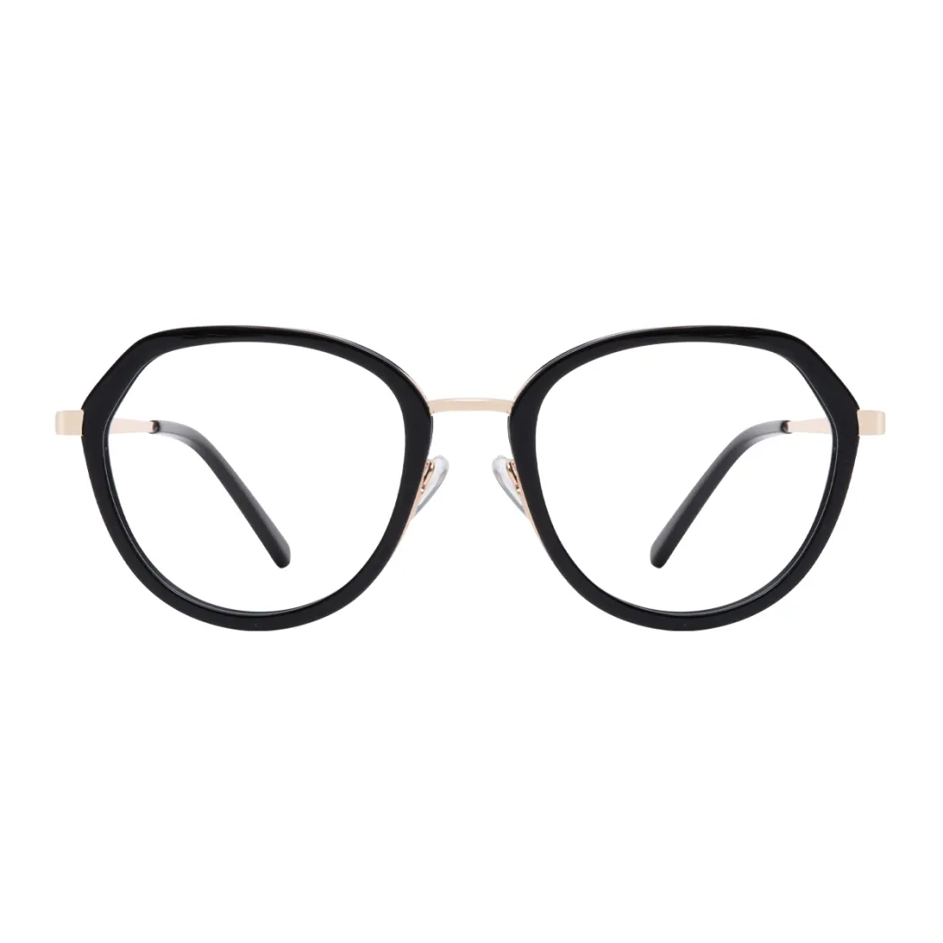 Round Black Eyeglasses