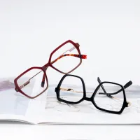 Square Black Eyeglasses