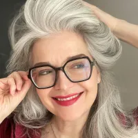 Square Black Eyeglasses