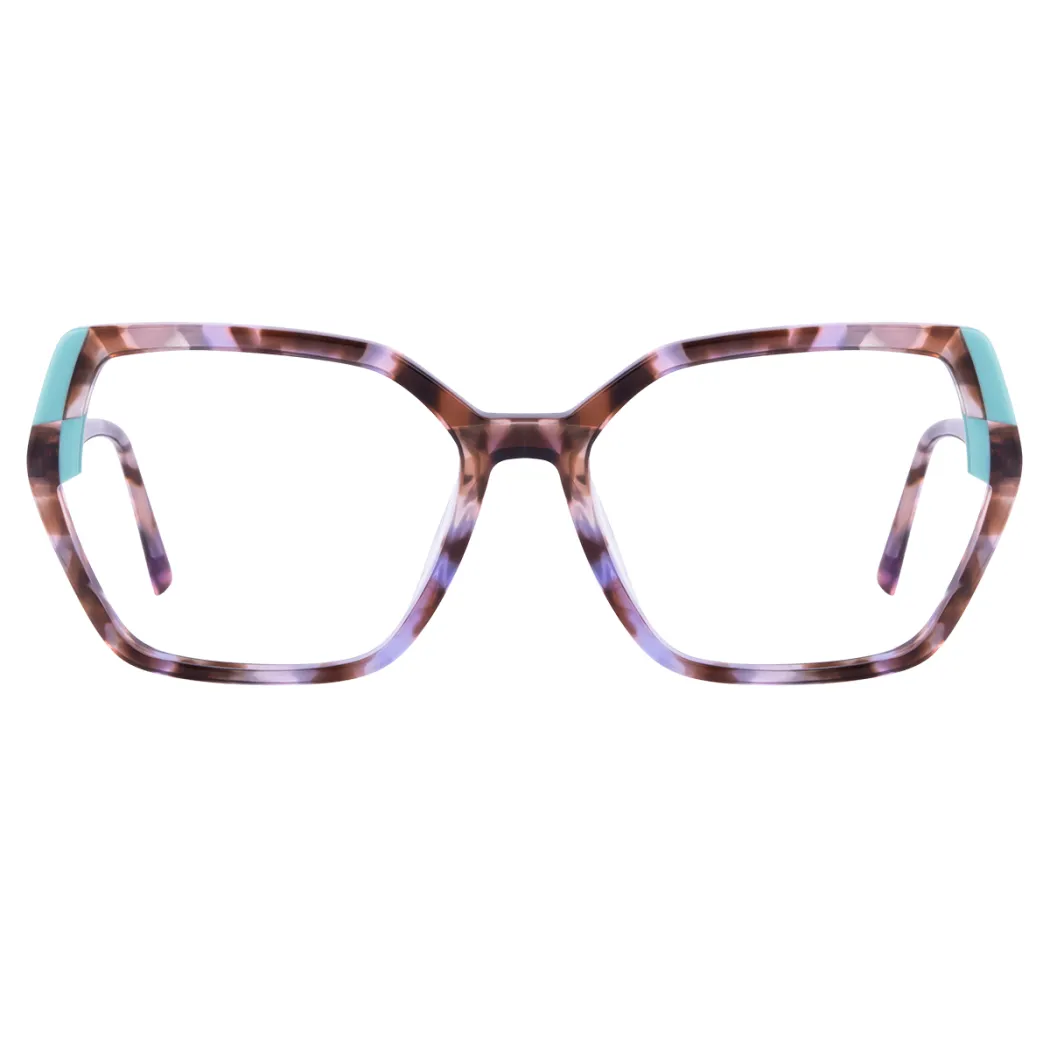 Geometric Multicolor Eyeglasses