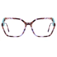 Geometric Multicolor Eyeglasses