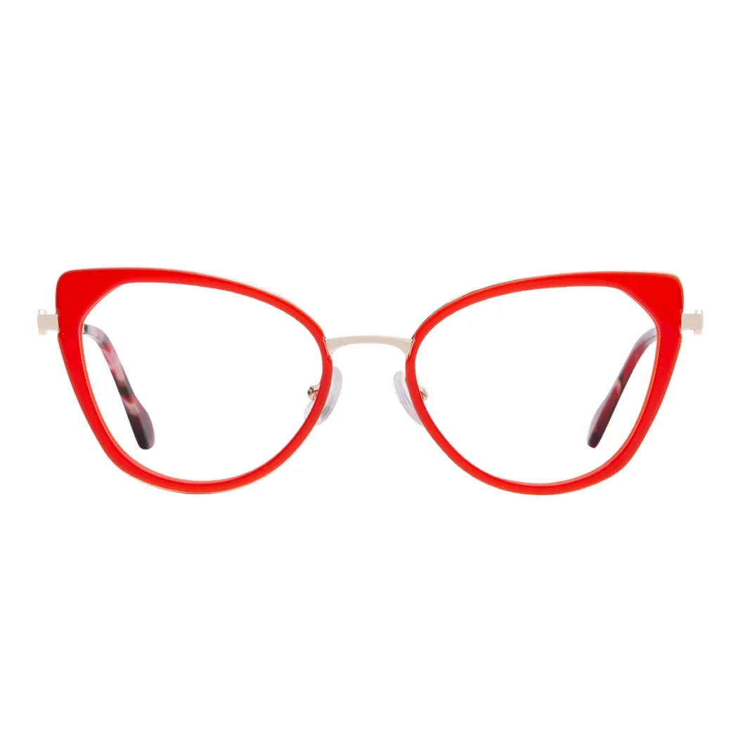 Cat-eye Red Eyeglasses