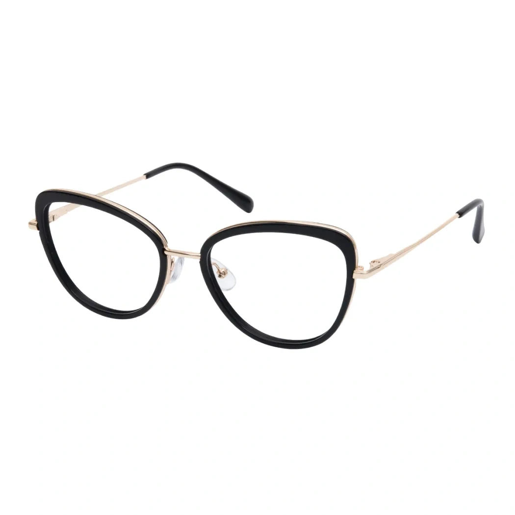 Round Black Eyeglasses