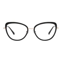 Round Black Eyeglasses